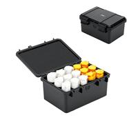 JJC 120 Film Case Cassettes Canisters for 15 Rolls of 120 Medium Format Film, Water-Resistant Hard Holder Storage Carrying Box Photo Films Container Organizer
