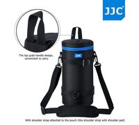 JJC 12x29cm Deluxe Lens Pouch Bag fr Tamron Sigma 150-600mm Nikon 200-500mm Lens