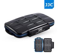 JJC MC-STM18 Memory Card case fits for 6 SD, 6 MSD, 2 SIM, 2 MSIM, 2 Nano SIM