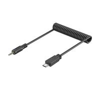 JJC 2.5mm Shutter Release Connecting Cable for Sony Multi-Terminal Cameras | A1II, A9, A9II, A7IV, A7II, A7R, A7RII, A7RIII, A7S, A7SII, A7SIII, RX100M7, HX90, Multi-Term