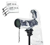 JJC 2-Pack Rain Cover Waterproof for DSLR Lens up to 45cm Long & Flash