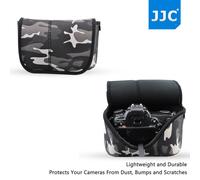 JJC 201511(cm) Camouflage Neoprene Compact Camera Case for Canon Nikon Camera