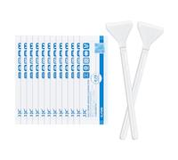 JJC 24 x 36mm Full Frame Sensor Microfiber Cloth Cleaning Swab Cleaning Stick for Reflex & Mirrorless Digital Camera CCD CMOS Disposable Camera Sensor Swab Kit (12 Pack)
