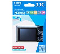 JJC 2PCS Clear LCD Guard PET Film Screen Protector for Canon Powershot SX730 HS, Low Reflection/Anti-smudge/High Transmission