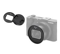 JJC 3-Pieces Lens Kit Compatible with Canon PowerShot V1 Digital Camera, Includes Aluminum Alloy 58mm Filter Adapter Ring, Lens Cap with String