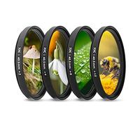 JJC 40.5mm Close-Up Macro Filter Set +2/+4/+8/+10 w Pouch for Camera Lenses