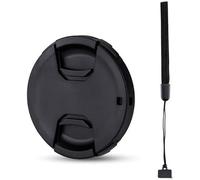 JJC 40.5mm Front Lens Cap for Sony E PZ 16-50mm F3.5-5.6 FE 28-60mm | Center Pinch Lens Cover Protector w Anti-Loss Keeper Replaces Sony ALC-F405S Lens Cover for SELP1650 ZV-1F Camera