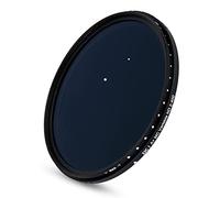 JJC 49mm ND Filter Variable Neutral Density Filter, Adjustable Fader ND2-ND400 Optical Glass Graded Neutral Density Lens Filter for Canon/Nikon/Sony Lenses With Waterproof Filter Carry Case