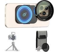 JJC 67mm Magnetic Phone Filter Adapter with CPL Filter Set for iPhone 17 14 15 16, 14 15 16 Pro, 14 15 16 Plus, 14 15 16 Pro Max, Tripod & Video Accessory Mount Support