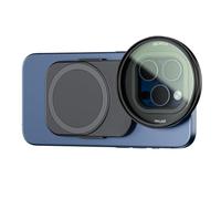 JJC Magnetic Phone Filter Adapter for iPhone 16 Pro 16 Pro Max 15 Pro 15 Pro Max 14 Pro 14 Pro Max - mount 67mm Filter - Support Tripod Mount via Dual-Sided Magsafe Attach & 1/4"-20 Threaded