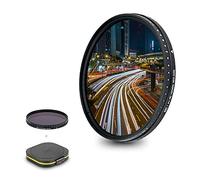 JJC 67mm Variable ND Filter ND2-ND2000 Neutral Density Fader | 11 Stops VND Filter w 18 Multi-Coated for Canon EF-S 18-135mm F3.5-5.6 RF 24-105mm F4-7.1 EF-S 10-18mm F4.5-5.6 Camera Lens