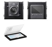 JJC 6Pcs 9H Tempered Glass Compatible with Fujifilm instax WIDE EVO Camera | 2+4 Pack, 03mm Ultra-Thin, with Lens Film Anti-Scratch, Anti-Bubble, Easy Installation