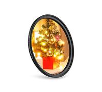JJC 77mm Black Diffusion 1/4 Filter Black Mist Finish Soft Glow Diffuser Lens Filters, Soft Dreamy Cinematic Effect Camera Filter for Portrait/Video/Vlog Photography
