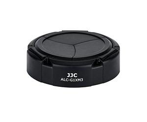 JJC ALC-G1XM3 Auto Self-Retaining Lens Cap for Canon PowerShot G1X Mark III - Black