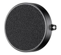 JJC Aluminum Alloy Lens Cap for the Fujifilm Fuji X half camera, with a cap lens keeper String -SILVER