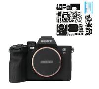 JJC Anti-scratch Protection Sticker for SONY a7R V alpha 7R5 Mirrorless Camera, Non-slip Camera body Skin Cover Film (Matrix Pattern)