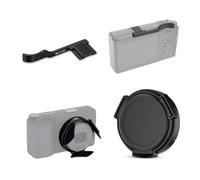 JJC Auto Lens Cap with Thumbs Up Grip for Ricoh GR IV Digital Camera