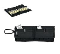 JJC Battery Pouch Bag Pockets for 8 Pcs 18650 Battery & Memory Card Holder Case for SD SDHC SDXC Cards