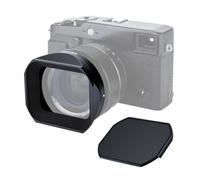 JJC Black Lens Hood & Hood Cap Kit for Fujifilm Fujinon XF 23mm f/1.4 R, XF 56mm f/1.2 R & XF 56mm f/1.2 R APD Lens Replaces Fujifilm LH-XF23 Lens Hood
