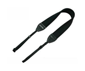 JJC Black Neoprene Anti-Slip Camera Neck Strap for Canon, Fujifilm, Nikon, Olympus, Panasonic, Pentax, Samsung, Sony