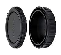 JJC Body Cap + Rear Lens Cap for Canon RF Mount Mirrorless Camera & Lens