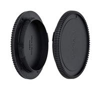 JJC Body Cap + Rear Lens Cap Set Compatible with Leica SL3, SL2, SL (Typ 601), TL, T, CL, Panasonic S1, S1R, S1H, S5, S5II S5IIX, Sigma fp L etc. L Mount Digital Camera & L Mount Lens System (1 Set)