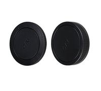JJC Body Cap + Rear Lens Cap Set for Canon EF-M Mount Camera & Lens