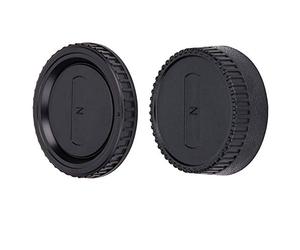 JJC Body Cap + Rear Lens Cap Set for Nikon F Mount DSLR Cameras & Nikon F Mount Lens System (1 Set)