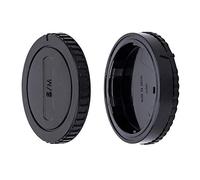 JJC Body Cap + Rear Lens Cap Set for Sony Alpha A-Mount/Minolta AF Mount DSLR Cameras & Sony Alpha A-Mount/Minolta AF Mount Lens System (1 Set)