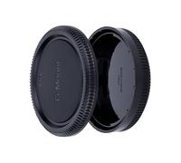 JJC Body & Rear Lens Cap Set for Fujifilm G Mount Mirrorless Camera & Lens