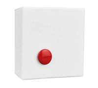 JJC Brass Soft Release Button, Convex Surface, Bright Red, 1-Pack | Compatible with Nikon Zf Df Sony RX1R II Fuji GFX100RF X100 Series Genuine Brass Red Convex Bold Accent Smoother Actuation