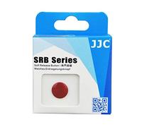 JJC Brass Soft Release Button, Convex Surface, Dark Red, 1-Pack | Compatible with Leica Q3 Q3 43 Fuji X100VI X100V Film SLR Precision Brass Dark Red Convex Refined Shade Enhanced Stability
