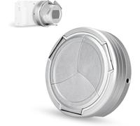 JJC Camera Auto Lens Cap Hood Lens Protector for Sony ZV-1 II ZV-1 Digital Camera - SILVER