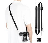 JJC Camera Quick Release Sling Strap with Arca Plate for DSLR Camera, Black | Patented Quick Release Buckle for Fast Switch (2026 Red Dot Winner), Adjustable Length 95-150cm, 3-layer Wear Alert Loop