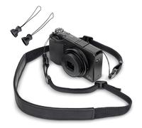 JJC Camera Shoulder Neck Strap for Ricoh GRIV GR IV HDF Monochrome GRIIIx GRIII GR II GR4 GR3x GR3 GR2 Sony ZV-1 RX100 II III IV V VI VII PowerShot G7X II III SX740 HS Leica D-LUX 7 D-LUX 8