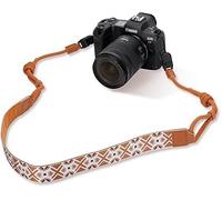JJC Camera Strap Shoulder Neck Strap Sling with Quick Release Buckles for Canon Nikon Sony Fujifilm and more - Anti-slip Soft Adjustable - Retro WW