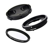 JJC Conversion Lens Adapter for Olympus FCON-T01 TG-7 TG-6 TG-5 TG4 TG3 TG2 | OM System Tough TG7 Lens Adaptor Replace Olympus CLA-T01, with Multi-coated 40.5mm UV Filter and Lens Protective Cap Cover