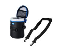 JJC Deluxe Lens Pouch with Shoulder Strap Interior Size 10x16.5cm/3.9x6.5in