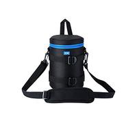 JJC DLP-5II Water Resistant Large Lens Pouch with Strap fits up to 113 x 215mm
