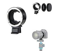 JJC EF-RF to AF Mount Adapter Compatible with Canon EOS R100 R10 R50 R1 R3 | R, R7, R8, R5II, R5, R6II, R6, Ra, RP, R5c, R6III, Metal Mount Detachable Tripod Foot with 1/4"-20 Thread