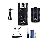 JJC Flash Trigger Wireless Remote Shutter Release For Can. R5 R3 5D Mark IV III II 6D 6D Mark II 7D 7D Mark II 1Dx Mark II 5Ds 5Ds R 1D C 1D X 1Ds Mark III II 1D Mark IV III 1D Mark II N 1D Mark II