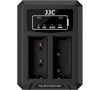 JJC Fuji DCH-W126TC USB-C Dual Battery Charger (for Fuji NP-W126 battery)