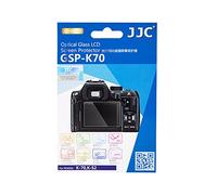 JJC GSP-K70 Optical Glass LCD Screen Protector Cover for Pentax KP, K-70, K-S2 (0.3mm)