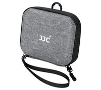 JJC Hard Shell Travel Lens Filter Case for 4X Circular Filters Dia. up to 95 mm - Water & Dust Resistant Filter Pouch Pockets Carry Box Storage Bag with Microfiber Cleaning Cloth