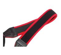 JJC High Quality Black/Red Neoprene Anti-Slip Camera Neck Strap for Fujifilm FinePix HS10, HS11, HS20EXR, HS22EXR, HS25EXR, HS28EXR, HS30EXR, HS33EXR, X10, X100, X-S1