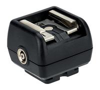 JJC JSC-2 - Hot Shoe Flash Sync Adapter with PC Sync Socket