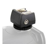 2 × JJC Hot Shoe Adapter for Portable Studio Flash PC Female Outlets 3.5mm Mini