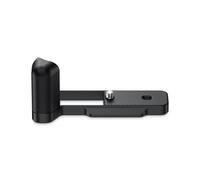 JJC L-Shaped Camera Hand Grip for Fujifilm X half Camera, Ergonomic Silicone Handle, Built-in Arca Swiss Type Quick Release Plate, 1/4"-20 Base - Black