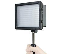 JJC LED-160 Mini LED Video Light Continuous Light 1850 Lux for Photo and Video