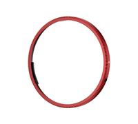 JJC Lens Decoration Ring for Ricoh GR IV HDF GRIV Monochrome Camera, Red | Replaces Original Ring Cap GN-3, Aluminium Alloy, Decorates Camera, Protects Lens Barrel, Lightweight 1.9g, Precision Fit